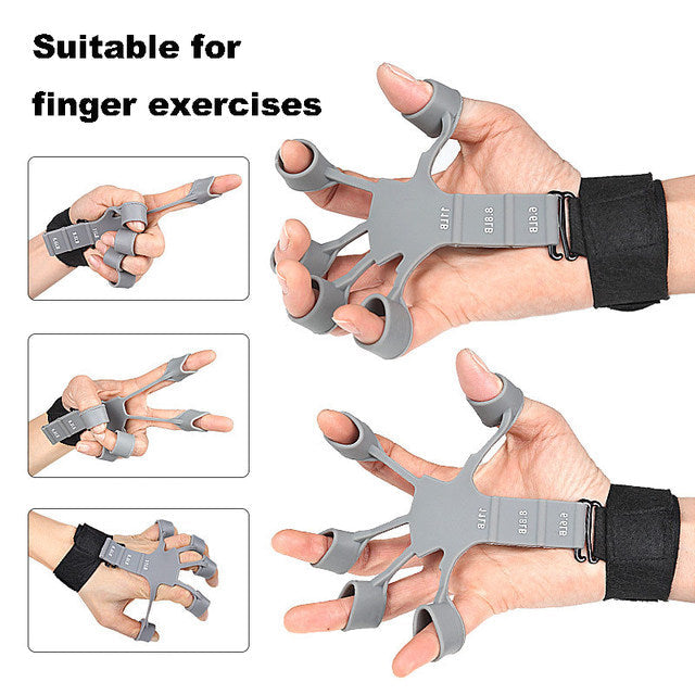 💪 Metal-Hook Grip Strength Trainer – Adjustable Hand Exerciser for Power & Endurance